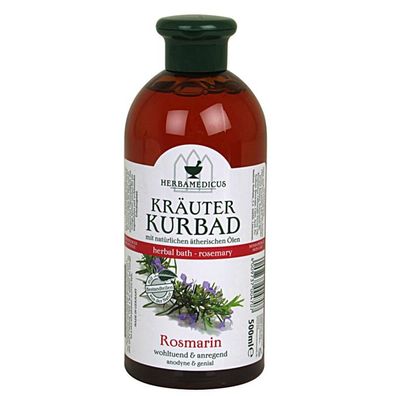12x Herbamedicus Kräuter Kurbad Rosmarin 500ml Entspannung Körperpflege Zusatz