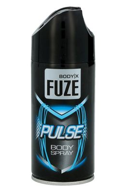 12x Body X Fuze Deospray 150ml Pulse Deodorant Body Parfüm Duft Männer Herren
