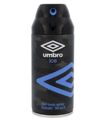 6x Umbro Bodyspray 150ml Ice Deodorant Parfüm Duft Männer Herren Men Schutz