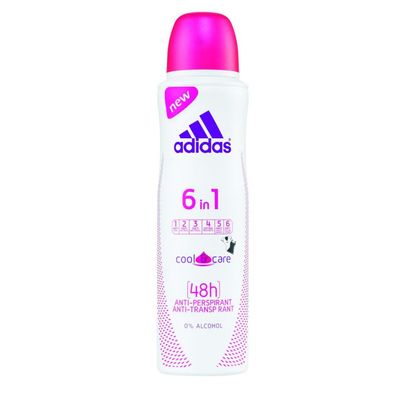 24x Adidas Deodorant Spray 6in1 48h Schutz Antitranspirant Damen Parfüm Duft