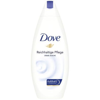 12x Dove Duschgel 250ml Reichhaltige Pflege Creme Körper Damen Frauen Shampoo