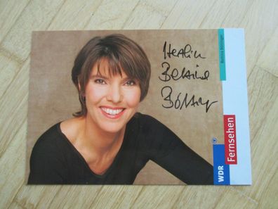 WDR Fernsehmoderatorin Bettina Böttinger - handsigniertes Autogramm!!