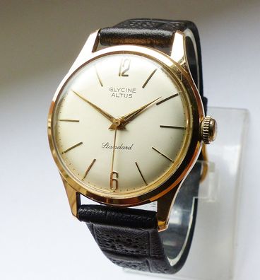 Schöne Glycine Altus 17Jewels Herren Vintage Armbanduhr in Top Zustand