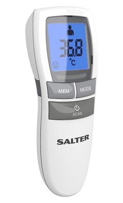 Salter Kontaktloses Fieberthermometer TE-250EU Stirnthermometer Infrarot LCD