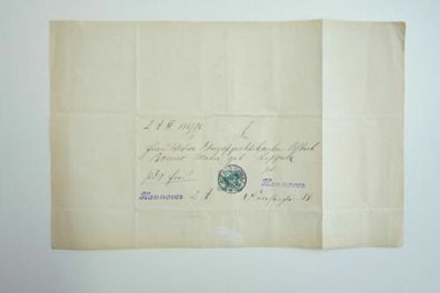 Dokument Königliches Hannover Briefkopf O2.42