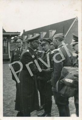 Foto WK II Empfang Begrüßung des Kommandanten hohe Militärs 11.5.43 A1.64