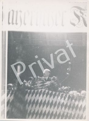Foto 30-er Jahre Deutschland Parteiversammlung KPD Ansprache A1.68