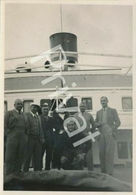 Foto 11/1937 an Bord Schiffspassage Deutsche Industrielle Südafrika F1.26