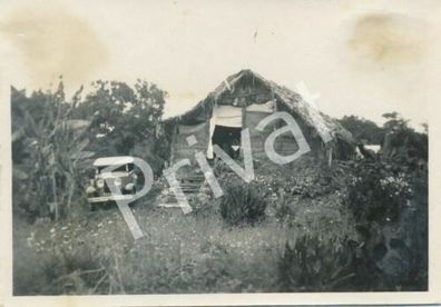 Foto 1937 deutsche Familie in Tansania Wohnhaus und Auto Kennung TA 1074 F1.26