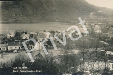 Foto PK WK II Panorama Fjord &Oslash; len 1940 Norway L1.44