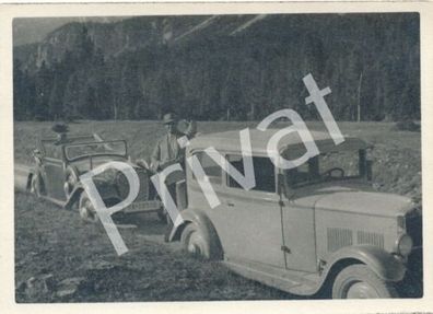 Foto Oldtimer Fahrzeuge Kennzeichen Fahrer Ausflug Ofenpass Schweiz L1.42