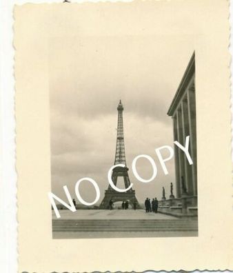 Foto WK2 Frankreich Paris Blick auf den Eiffelturm C1.34
