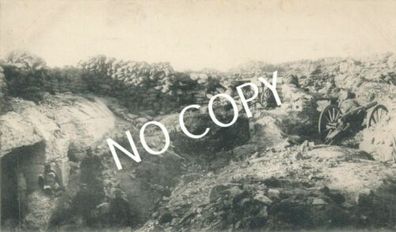 Foto PK China Ost Kikiwan-Shan Dezember 1904 Nordfront Gorge Casemate C1.20