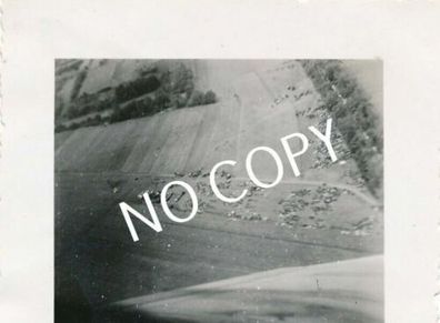 Foto WK2 Frankreich Gefangenenlager bei Nancy Luftaufnahme C1.34