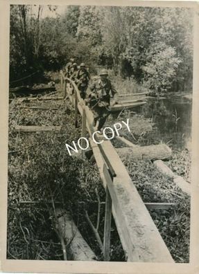 Foto XL WK II neue Offensive im Westen Durchbruch a.d. Somme Sumpfgebiet E1.10