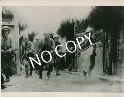 Foto WK 2 Japan Juli 1938 Japaner erobern Dorf für Dorf in China C.17
