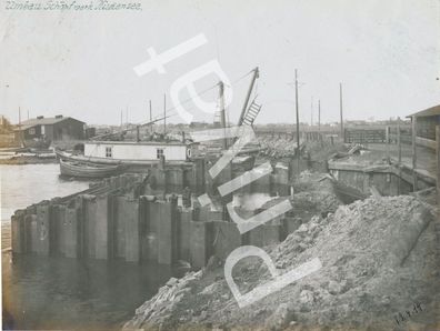 Foto Kaiser Wilhelm Kanal NOK Umbau Schöpfwerk Kudensee SH L1.40