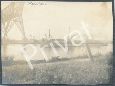 Foto 19. Jdht. Kaiser Wilhelm Kanal NOK Brücke Hochdonn Dampfer L1.39