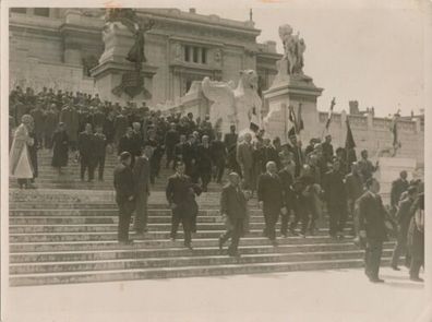 XL Foto Rom Piazza Venezia Monumento Nazionale a Vittoria Emanuele II 1930 X24