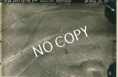 Foto WK1 XL Luftaufnahme Vogelper. Aufklärung Euville Frankreich C1.42