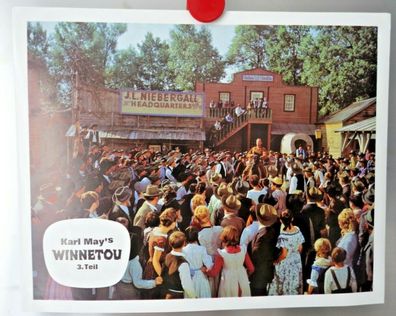 Filmplakat Winnetou Karl May - Original Filmposter, Werbeplakat D1.6
