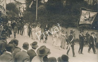 Foto PK Oktoberfest Starnberg Trachtenzug 1921 Bayern nicht gelaufen H1.80