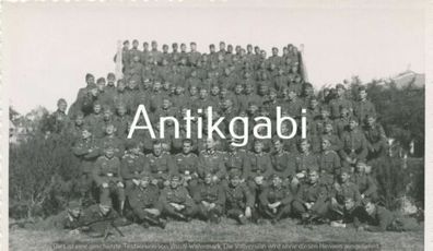 Foto PK Wk2 Gruppenbild Soldaten Uniform 6. Kompanie Oktober 1941 Semlin B 1.7