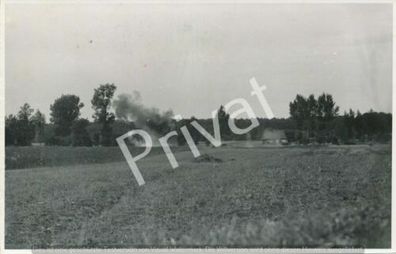 Foto XL WK2, Infanterie bei Groscick Polen Artilleriefeuer 1939 B 1.2