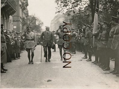 100% Original Foto WK1 - Staatsempfang Reichswehr Ehren Empfang #97