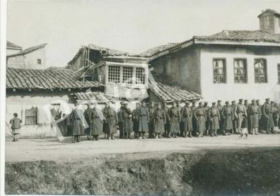 Foto WK I Soldaten Infanterie Isip &Scaron; tip ???? Mazedonien B 1.67