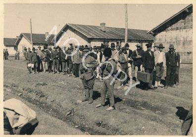 Foto WK2 - Bac?u Rumänien Rumänische Reservisten 1941 X85
