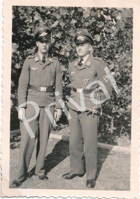 Foto WK IIPiloten Luftwaffe Wehrmacht Ausgang Ohlau Schlesien O?awa Polska F1.36