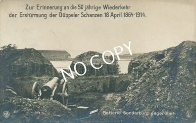Foto PK 50 jährige Wiederkehr Erstürmung der Düppeler Schanzen 18.4.1864 G1.34