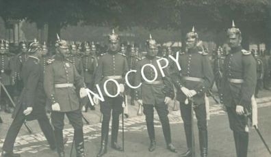 Foto PK Ehrenkompanie zu Besuch des Prinzregenten Ludwig 8. Bayern 1913 G1.29