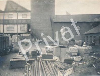 Foto WK I Fabrik Valentin Cazeneuve Vendin-le-Vieil Frankreich 1914 France L1.34