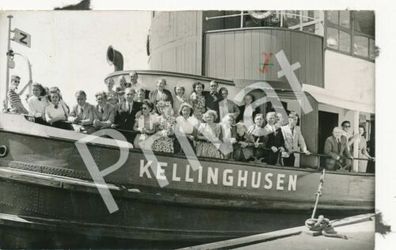 Foto PK WK 2 Hafen Hamburg Rundfahrt Schiff Kellinghusen Deutschland A 1.5