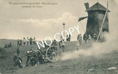Foto PK Truppenübungsplatz Münsingen Artillerie im Feuer G1.30
