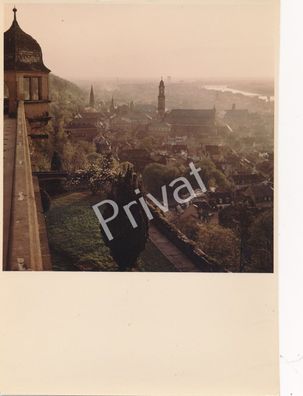 Foto Panorama Ansicht Heidelberg Blick vom Schloss K1.93