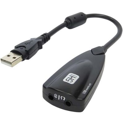keepdrum USB-HA Soundkarte USB-Audio Adapter