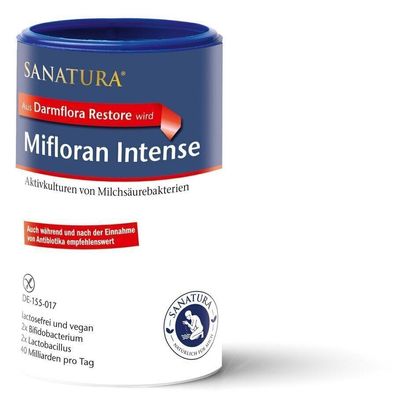 Sanatura Mifloran Intense 200g - Aktivkulturen von Milchsäurebakterien