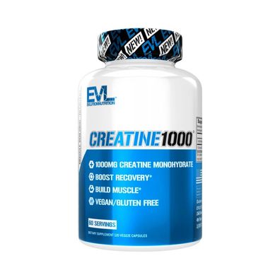 EVL Nutrition Creatine 1000 (120 caps) Unflavoured