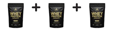 3 x Peak Whey Protein Concentrate (900g) Marshmallow Choco Biscuit