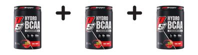 3 x ProSupps HydroBCAA + Essentials (30 serv) Fruit Punch