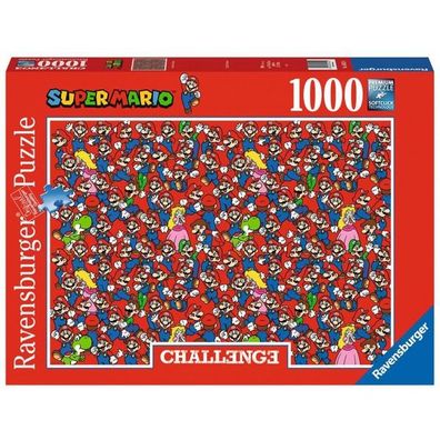 Puzzle Challenge Super Mario (1000 Teile) - Ravensburger 16525 - (Spielwaren / ...