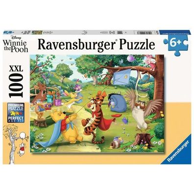 Kinderpuzzle Winnie Puuh - Die Rettung (100 Teile) - Ravensburger 12997 - (Spielwa...