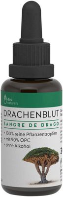doc nature’s Drachenblut 30ml - 100% reine Pflanzentropfen mit 90% OPC
