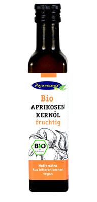 Ayursana - Aprikosenkernöl (250 ml) - BIO - Rohkost Qualität