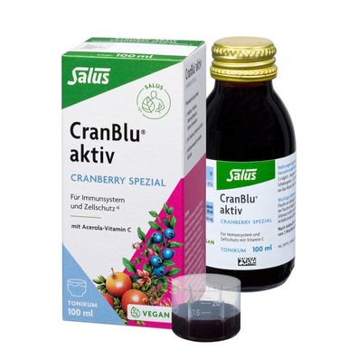 Salus® CranBlu® aktiv Cranberry-Spezial-Tonikum 100ml antioxidative Polyphenole