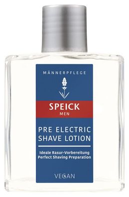 Speick Men Pre Electric Shave Lotion 100ml Rasurvorbereitend, hautschonend sanft