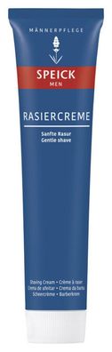 Speick Men Rasiercreme 75g - Hautmild, Frisch, auch für sensible Haut, Pflegend